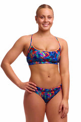 Funkita Ladies Weedy One Sports Top - Multi