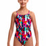 Funkita Girls Art Dropout Single Strap One Piece Swimsuit - Multi