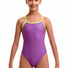 Funkita Girls Berry Crush Single Strap One Piece Swimsuit - Purple/Pink
