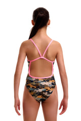 Funkita Girls Bilko Baby Single Strap One Piece Swimsuit - Multi