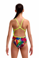 Funkita Girls Loud Proud Single Strap One Piece Swimsuit - Multi