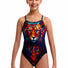 Funkita Girls Meow Baby Single Strap One Piece Swimsuit - Multi