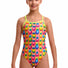 Funkita Girls Pinky Piney Single Strap One Piece Swimsuit - Multi