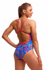 Funkita Ladies Dragons Den Single Strap One Piece Swimsuit - Multi