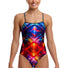 Funkita Womens Firefly Sparkle Single Strap One Piece Swimsuit - Multi