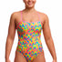 Funkita Ladies Hillary Puff Single Strap One Piece Swimsuit - Multi