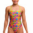 Funkita Ladies Pinky Piney Single Strap One Piece Swimsuit - Multi