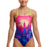 Funkita Womens Skyline Drive Single Strap One Piece Swimsuit - Multi