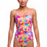 Funkita Girls Dry Me Diamond Back One Piece Swimsuit - Multi