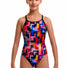 Funkita Girls Putty Rules Diamond Back One Piece Swimsuit - Multi