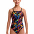 Funkita Girls Killer Cupid Strapped In One Piece Swimsuit - Multi