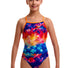 Funkita Girls Lost Mountain Strapped In One Piece Swimsuit - Multi