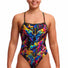 Funkita Ladies Killer Cupid Strapped In One Piece Swimsuit - Multi