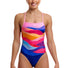 Funkita Womens Misty Mournes Strapped In One Piece Swimsuit - Multi