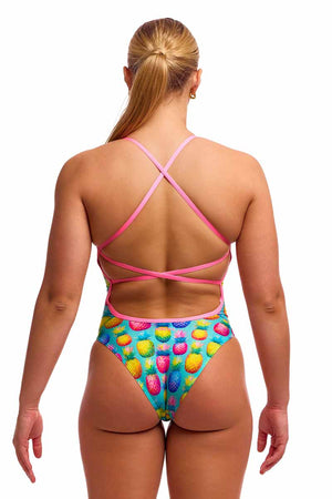 Funkita Ladies Punchy Bunch Strapped In One Piece Swimsuit - Multi