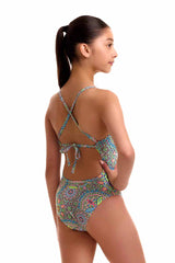 Funkita Girls Pretti Penny Tie Me Tight One Piece Swimsuit - Multi