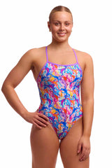 Funkita Ladies Dreamy Weedy Tie Me Tight One Piece Swimsuit - Multi