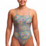 Funkita Ladies Pretti Penny Tie Me Tight One Piece Swimsuit - Multi