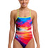 Funkita Womens Touch Of Paradise Tie Me Tight One Piece Swimsuit - Multi
