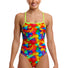 Funkita Womens Try the Lot Tie Me Tight One Piece Swimsuit - Multi