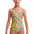 Funkita Girls Hillary Puff Twisted One Piece Swimsuit - Multi