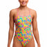 Funkita Ladies Hillary Puff Twisted One Piece Swimsuit - Multi