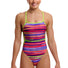 Funkita Womens Lolly Layers Twisted One Piece Swimsuit - Multi