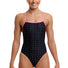 Funkita Womens Be Positive Single Strength One Piece Swimsuit - Black/Pink