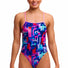 Funkita Ladies You Tubey Single Strength One Piece Swimsuit - Multi