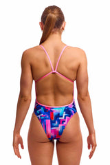 Funkita Ladies You Tubey Single Strength One Piece Swimsuit - Multi