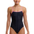 Funkita Womens Be Positive Swim Secure One Piece Swimsuit - Black/Pink