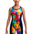 Funkita Girls Falling Colours Fast Training One Piece Kneesuit - Multi