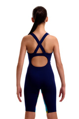 Funkita Girls Falling Colours Fast Training One Piece Kneesuit - Multi
