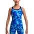 Funkita Girls Try Blue Fast Training One Piece Kneesuit - Blue