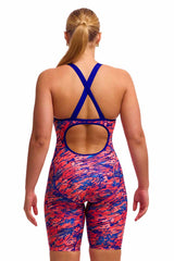 Funkita Ladies Ruff Stuff Fast Training One Piece - Pink/Blue