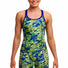 Funkita Ladies Scaled Back Fast Training One Piece - Green/Blue