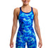 Funkita Womens Try Blue Fast Training One Piece Kneesuit - Blue