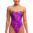 Funkita Ladies Sweet Scaley Cut Away One Piece - Pink/Purple