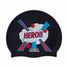 Way Funky Big Funky Hero Swim Cap - Black/Multi