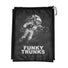 Way Funky Arti Mess Mesh Gear Bag - Black/White