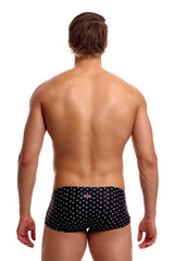 Funky Trunks Mens Be Positive Classic Trunk - Black