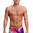 Funky Trunks Mens Muscle Mad Classic Trunk - Multi