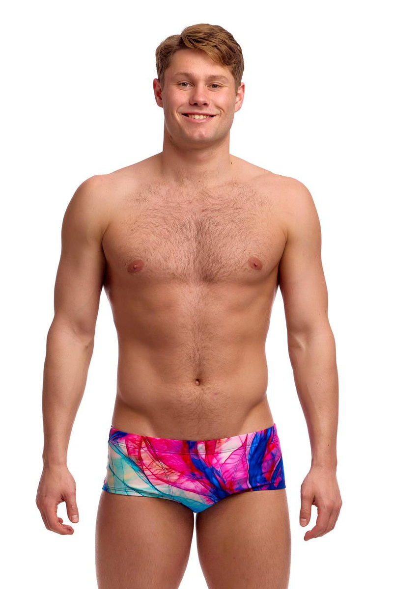 Funky Trunks Mens Muscle Mad Classic Trunk - Multi
