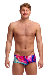 Funky Trunks Mens Muscle Mad Classic Trunk - Multi