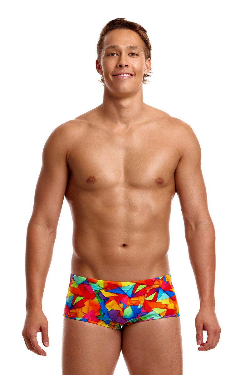 Funky Trunks Mens Try the Lot Classic Trunk - Multi