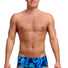 Funky Trunks Mens You Blued Classic Trunk - Blue
