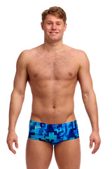 Funky Trunks Mens You Blued Classic Trunk - Blue