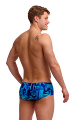 Funky Trunks Mens You Blued Classic Trunk - Blue