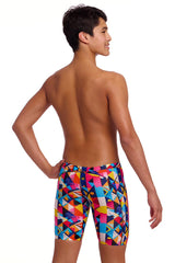 Funky Trunks Boys Broken Blox Training Jammers - Multi
