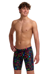 Funky Trunks Boys Doodles Training Jammer - Multi